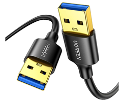 Bild zu UGREEN USB-A Kabel 3.0 Super Speed (0,5m) für 5,09€ (statt 5,99€)