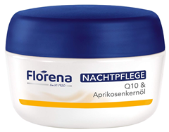 Bild zu Florena Nachtpflege Q10 & Aprikosenkernöl (50 ml) für 2,69€ (Vergleich: 4,95€)