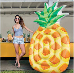 Bild zu Intex Badeinsel Pineapple Mat (216 x 124 cm) für 13,99€ (Vergleich: 20,98€)