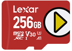 Bild zu Lexar Play microSDXC Karte 256GB (UHS-I, bis zu 150MB/s Lesen) für 19,49€ (Vergleich: 29,54€)