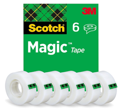 Bild zu Scotch Magic Tape – 6 Rollen, 19 mm × 33 m – Unsichtbares Klebeband für 11,48€ (Vergleich: 18,67€)