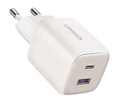 Bild zu UGREEN Nexode 35W USB-C Schnellladegerät 2-Port Netzteil für 15,99€