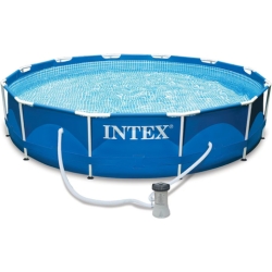 Bild zu Intex Metal Frame Pool 366x76cm für 79,90€ (VG: 121,88€)