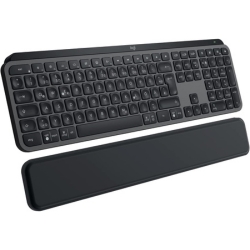 Bild zu Logitech MX Keys S Plus Tastatur + die MX Palm Rest Handballenauflage für 80,67€ (VG: 99€)