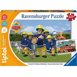 Bild zu Ravensburger TipToi Puzzle Feuerwehrmann Sam (00139) für 6,60€ (Vergleich: 12,88€)