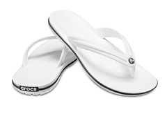 Bild zu Crocs Unisex-Erwachsene Crocband Flip Sandalen weiß für 16,99€ (Vergleich: 28,79€)
