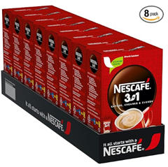 Bild zu NESCAFÉ 3-in-1 Getränkepulver-Sticks (8 x 10 -Sticks à 16,5g) für 14,33€ (Vergleich: 19,89€)