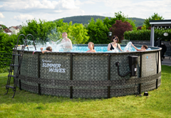 Bild zu Summer Waves Elite Pool Komplett-Set inkl. Filterpumpe & Poolcover für 365,05€ (Vergleich: 449€)