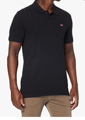 Bild zu Levi’s Herren Housemark Polo Hemd black für 23,16€ (Vergleich: 26,98€)