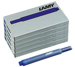 Bild zu LAMY T10 5er Set Tintenpatronen (5×5 Stück) für 4,15€ (Vergleich: 11,49€)