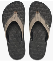 Bild zu Reef Herren The Ripper Flipflop (Gr. 40-45) Black Tan für 18,67€ (Vergleich: 30,94€)