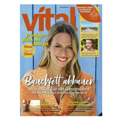 Bild zu 6 Ausgaben der Zeitschrift „vital“ für 20,65€ + bis zu 20€ Prämie