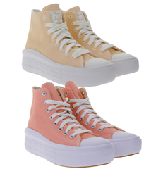 Bild zu Converse Chuck Taylor All Star Move Damen High Top Sneaker in Apricot oder Rosa für je 39,99€ (Vergleich: 53,99€)