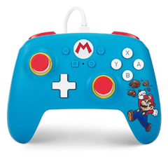 Bild zu PowerA Nintendo Switch kabelgebundener Controller Ziegelbrecher-Mario für 12,99€ (Vergleich: 23,66€)