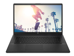Bild zu HP 17-cp2158ng Notebook (schwarz, ohne Betriebssystem, 17.3 Zoll, 512 GB SSD) für 379€ (Vergleich: 500,92€)