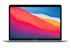 Bild zu Apple MacBook Air 13,3″ 2020 M1/8/256GB SSD 7C GPU Space Grau MGN63D/A für 777€ (Vergleich: 868,90€)