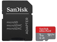 Bild zu 1TB SanDisk Ultra PLUS A1 microSDXC Speicherkarte, 160 MB/s für 83,95€ (statt: 99,90€)