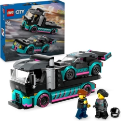 Bild zu LEGO City – Autotransporter mit Rennwagen (60406) für 17,20€ (VG: 23,55€)