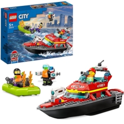 Bild zu LEGO City Feuerwehrboot (60373) für 12,60€ (VG: 17,94€)