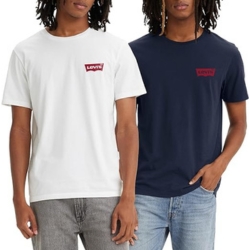 Bild zu Levi’s Herren Crewneck Graphic Tee T-Shirt 2er Pack (Gr. M, L, XXL) für 20,36€ (VG: 34,94€)