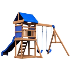 Bild zu Discovery Aurora Spielturm Rutsche 2 Schaukel ab 438,95€ (VG: 499€)