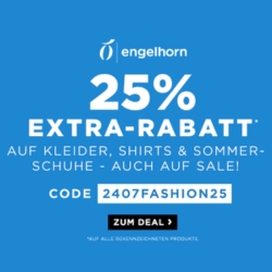 Bild zu Engelhorn: 25% Rabatt Shirts, Shorts & Sommerschuhe – auch auf SALE-Artikel