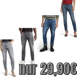 Bild zu 29 verschiedene G-Star Jeans Modelle für je 29,90€