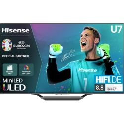 Bild zu 55″ Hisense 55U7NQ 4k Mini-LED TV (144Hz, HDMI 2.1, Dolby Vision & Atmos) für 594,99€ (VG: 670€)