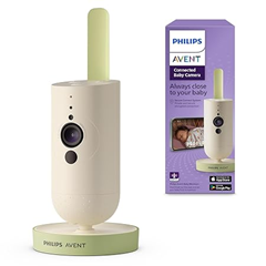 Bild zu Philips Avent Connected Babykamera mit App, private und sichere Verschlüsselung, Audio, 2-facher Zoom, Nachtsichtfunktion usw. für 99,99€