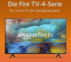 Bild zu Amazon Fire TV-4-Serie Smart-TV mit 55 Zoll (140 cm), 4K UHD für 379,99€