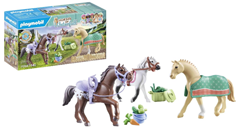 Bild zu PLAYMOBIL Horses of Waterfall 71356 tierisches Trio für 12,99€ (Vergleich: 17,89€)