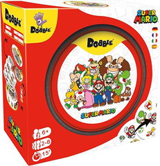 Bild zu Zygomatic, Dobble Super Mario, Familienspiel, Kartenspiel, 2-8 Spieler, Ab 6+ Jahren, 15 Minuten, Deutsch, Mehrsprachig für 15,99€