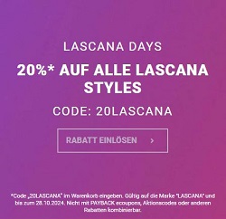 Bild zu Lascana: 20% Rabatt auf alle Artikel der Marke Lascana