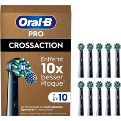 Bild zu 10er Pack Oral-B Pro CrossAction Aufsteckbürsten, Schwarz für 25,99€ (VG: 32,10€)