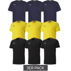 3er Pack Puma Team Goal23 T-Shirt