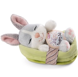 Bild zu 12cm Nici Kuscheltier Sleeping Pets Hase (48706) für 7,53€ (Vergleich: 15,99€)