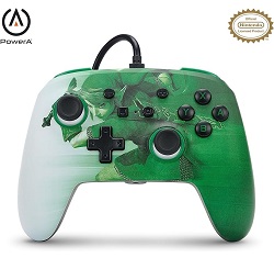 Bild zu PowerA Nintendo Switch Enhanced Wired Controller The Legend of Zelda – Heroic Link für 19,28€ (Vergleich: 28€)