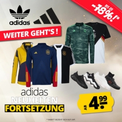 Bild zu SportSpar: adidas Neuheiten Sale mit Preisen ab 4,99€