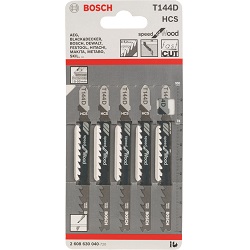 Bild zu [wieder da] 5er Pack Bosch Stichsägeblätter T 144 D Speed for Wood für 2,45€ (Vergleich: 4,99€)