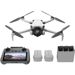 Bild zu [nur heute] DJI Mini 4 Pro Fly More Combo RC2 (inkl. RC Fernsteuerung, Ladestation und 3 Akkus) für 904,95€ (VG: 1036,93€)