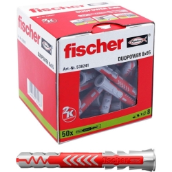 Bild zu [wieder da] 50er Pack fischer DuoPower-FH Dübel 8 x 65 für 3,42€ (VG: 6,30€)