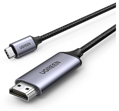 Bild zu UGREEN USB C auf HDMI Kabel 4K 60Hz 2m für 15,59€