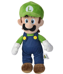 Bild zu Simba Super Mario Luigi Plüschfigur 30cm für 9,99€ (Vergleich: 14,98€)