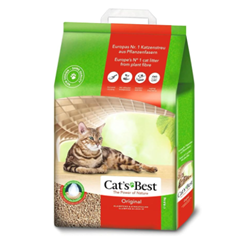 Bild zu Cat’s Best Original Katzenstreu (100 % pflanzliche Katzen Klumpstreu mit maximaler Saugkraft, 8,6 kg/20 l) für 11,39€ (Vergleich: 17,25€)