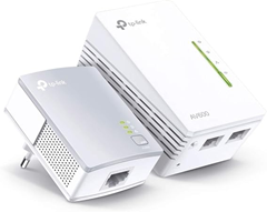 Bild zu TP-Link WLAN Powerline Adapter Set TL-WPA4220 KIT(600Mbit/s, WLAN 300Mbit/s, Wi-Fi Clone, Fast-Ethernet-LAN) für 41,99€