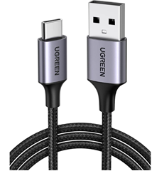 Bild zu UGREEN USB C Ladekabel Nylon geflochtenes USB auf USB C (0,5m) Kabel für 5,59€