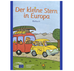 Bild zu kostenloses Malbuch vom Europäischen Parlament: Der kleine Stern in Europa