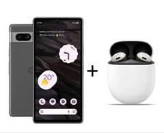 Bild zu Google Pixel 7a + Pixel Buds Pro mit 25GB LTE Daten, SMS und Sprachflat im Telekom Netz für 19,99€/Monat + 150€ Wechselbonus