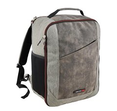 Bild zu Reiserucksack Cabin Max Manhattan (40x20x25 cm) grau/rot für 29€ (Vergleich: 39,95€)