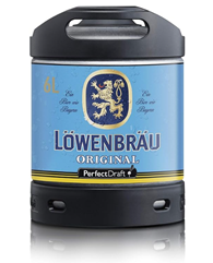 Bild zu Löwenbräu Original Helles aus München, Bier Perfect Draft (1 x 6l) Mehrweg Fassbier ab 15,19€ + 5€ Pfand (Vergleich: 23,48€)